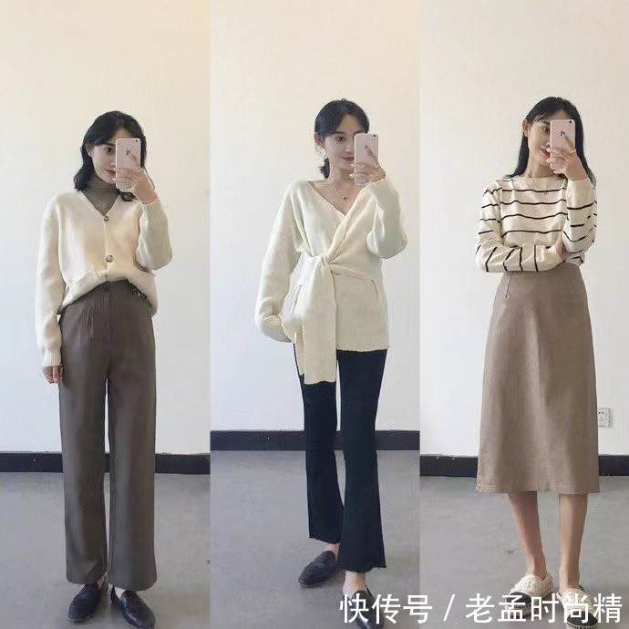 女人|气质女人“上衣”这么穿,不仅温暖知性十足显优雅