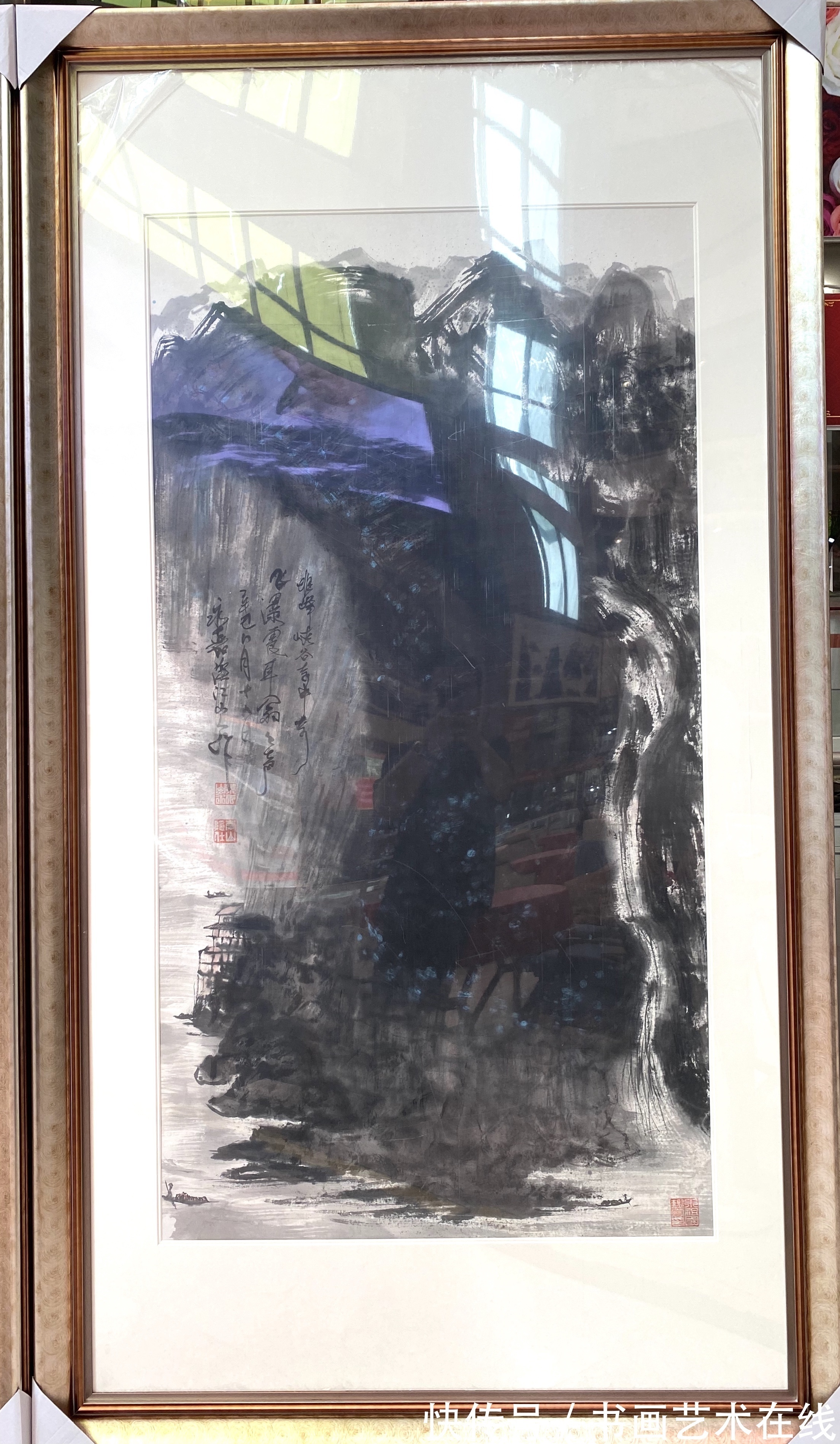 朱祖国#崔如琢、陈家泠、朱祖国,纵览山河之美、当代山水画名家