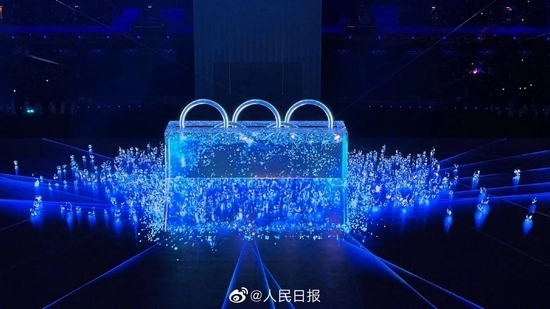 五环|好美! 14年后鸟巢再次升起五环