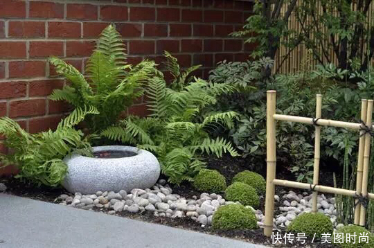 枯山水|30㎡上下小院子,可以装成简而精致的“日式花园”,简单又好看