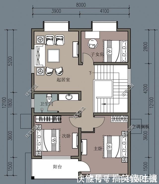 户型|农村建两层有什么好户型,20万之内能建好的5套小户型推荐