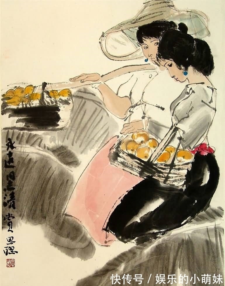 水墨!周思聪:开拓了水墨人物画的当代语言现代化探索潮流的走向!