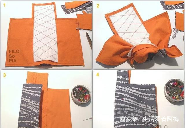 23种手工布包的做法，承包所有的收纳，旧衣服就能做，附教程