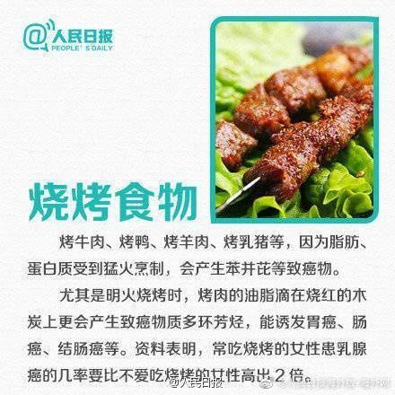 致癌|这9种食物少吃，易致癌！