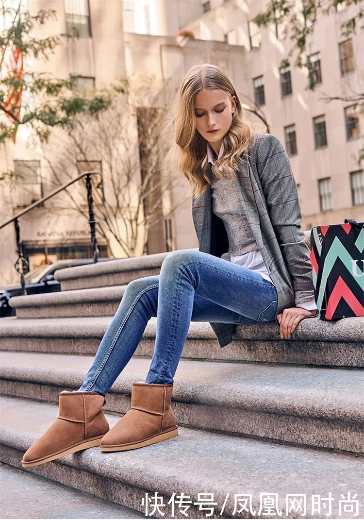  雪地|这双羊毛一体雪地靴爆卖100000双，保暖舒适还显腿细