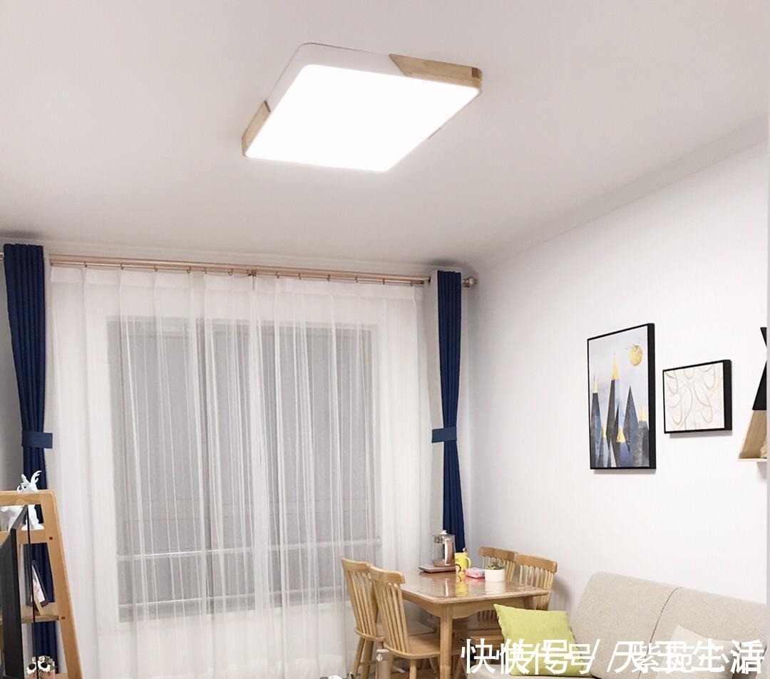 原木色|新房通风三个月，一家四口幸福入住！餐厅巴掌大，谁见过晒一晒！