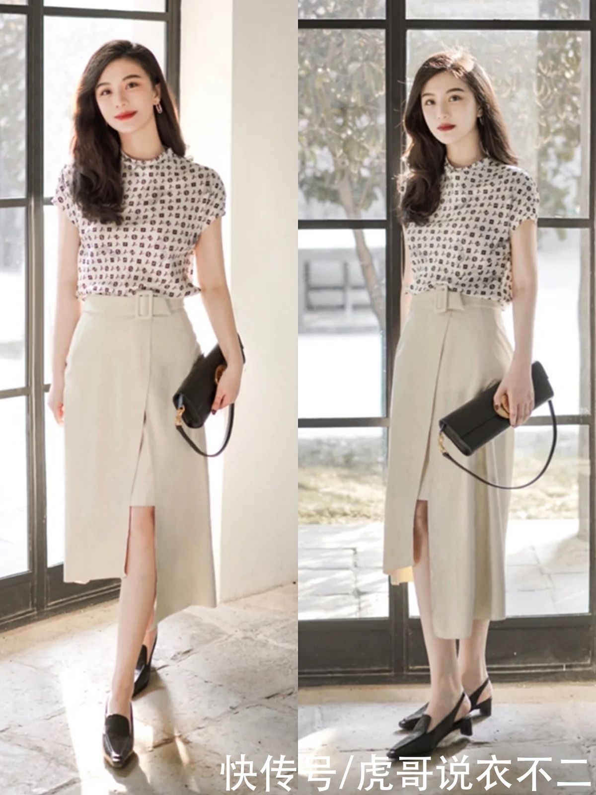 “人间富贵花”风格穿起来有多美？看她就知道，知性优雅又有气质