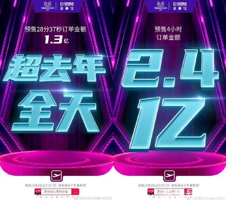 双十一|一张沙发的双11漂流：24小时不停播4小时预售2.4亿