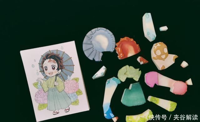 刻刀|大佬用橡皮刻《鬼灭之刃》,印出来神还原,橡皮章到底是什么?