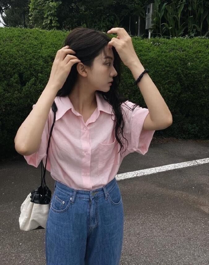 邻家女孩|邻家女孩感十足韩系穿搭 非常温柔可爱的小姐姐风