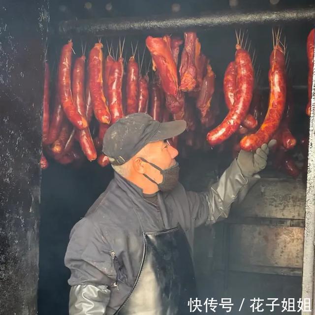 熏马肉熏马|伊犁特色美食熏马肠
