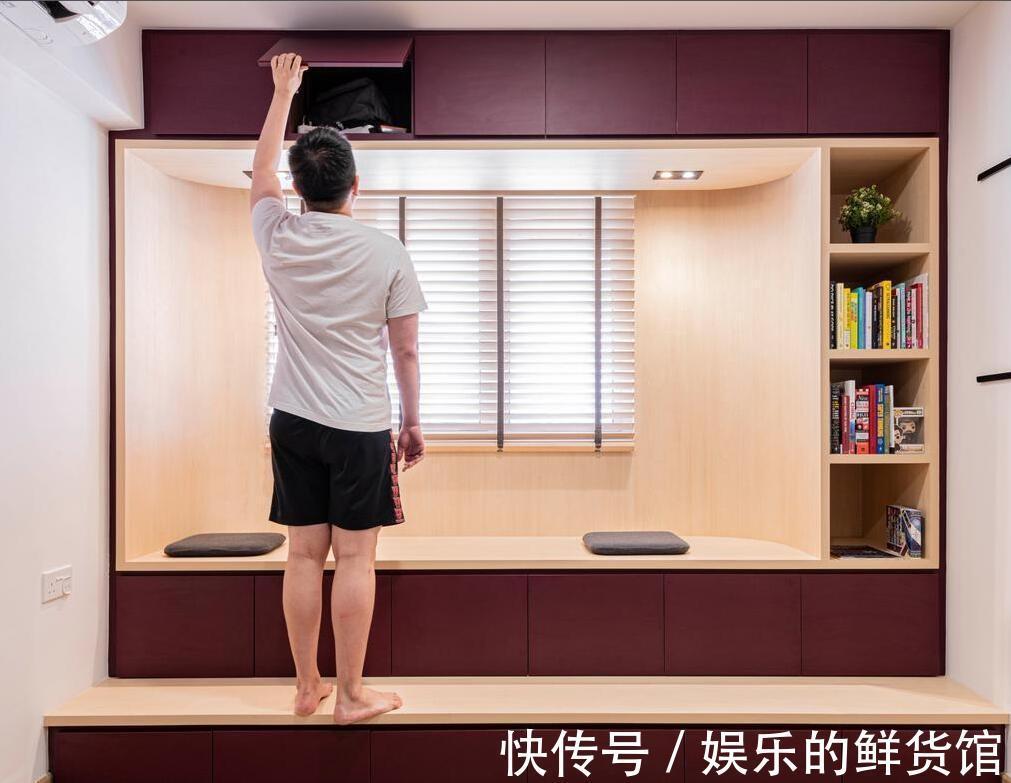 飘窗|房子带飘窗,若是能拆能改,建议做成阶梯式,多层台面“多间房”