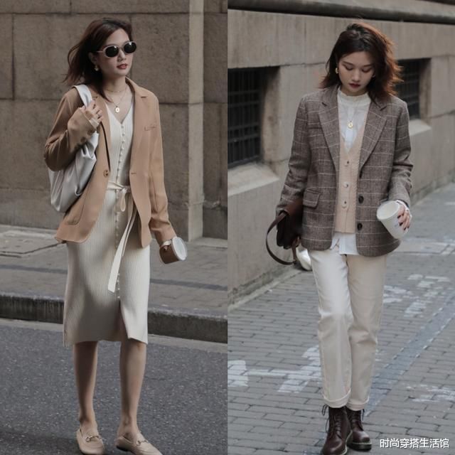 这才是40岁女人该有的打扮，“短上衣+裤子”，简约大方显气质