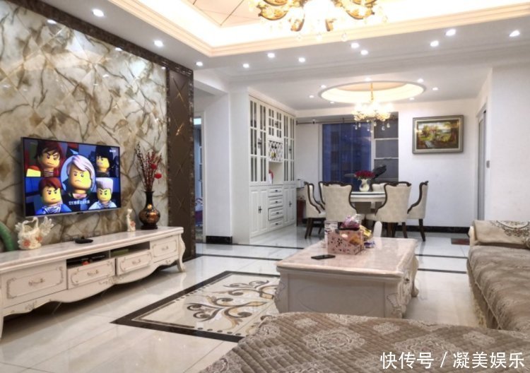 边柜|参观140㎡大婚房,朋友都夸餐边柜有档次,我却更喜欢主卧的飘窗