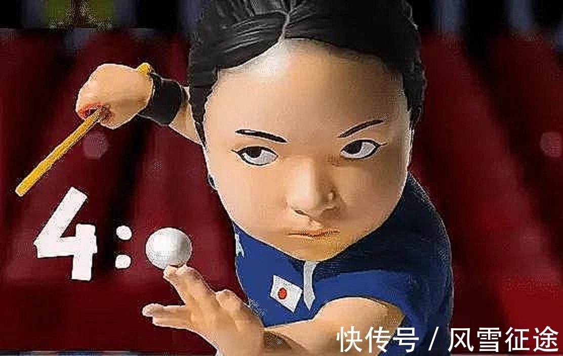 漫画|奥运赛场伊藤美诚发球的鬼畜表演,会给日本体育漫画带来的新思路