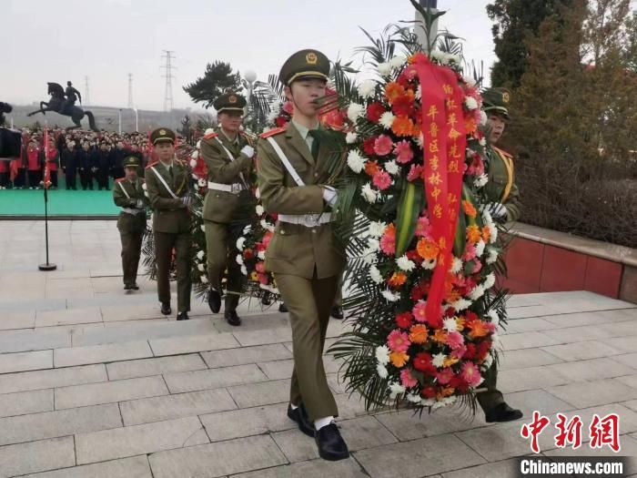 山西朔州：清明祭英烈 纪念华侨抗日女英雄李林