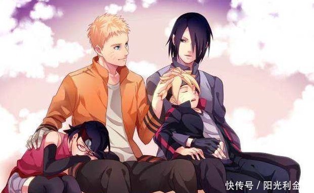 火影|火影Q版鳴佐形象詮釋羈絆，鳴人化身表情包，32歲表情成亮點