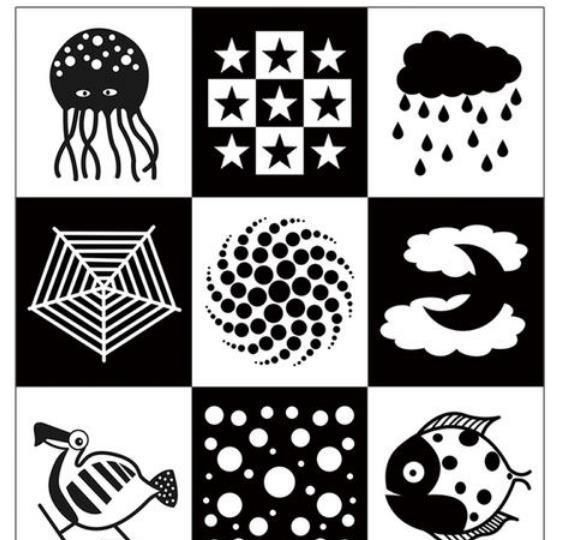 黑白卡|1-12个月宝宝的玩具应该怎么选？按月龄选才靠谱