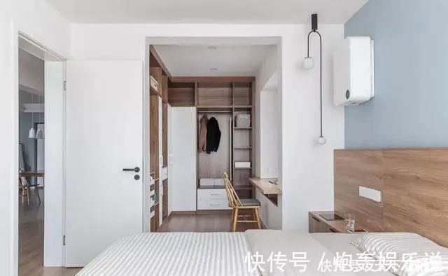 卫生间|90平新房,过道、衣帽间太实用了,卫生间装折叠门,超明智!