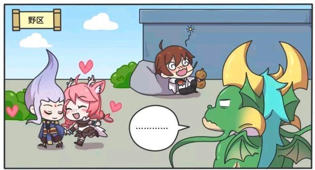 王者荣耀漫画:主宰发现自己失宠了,此时英雄们都在忙着什么呢。