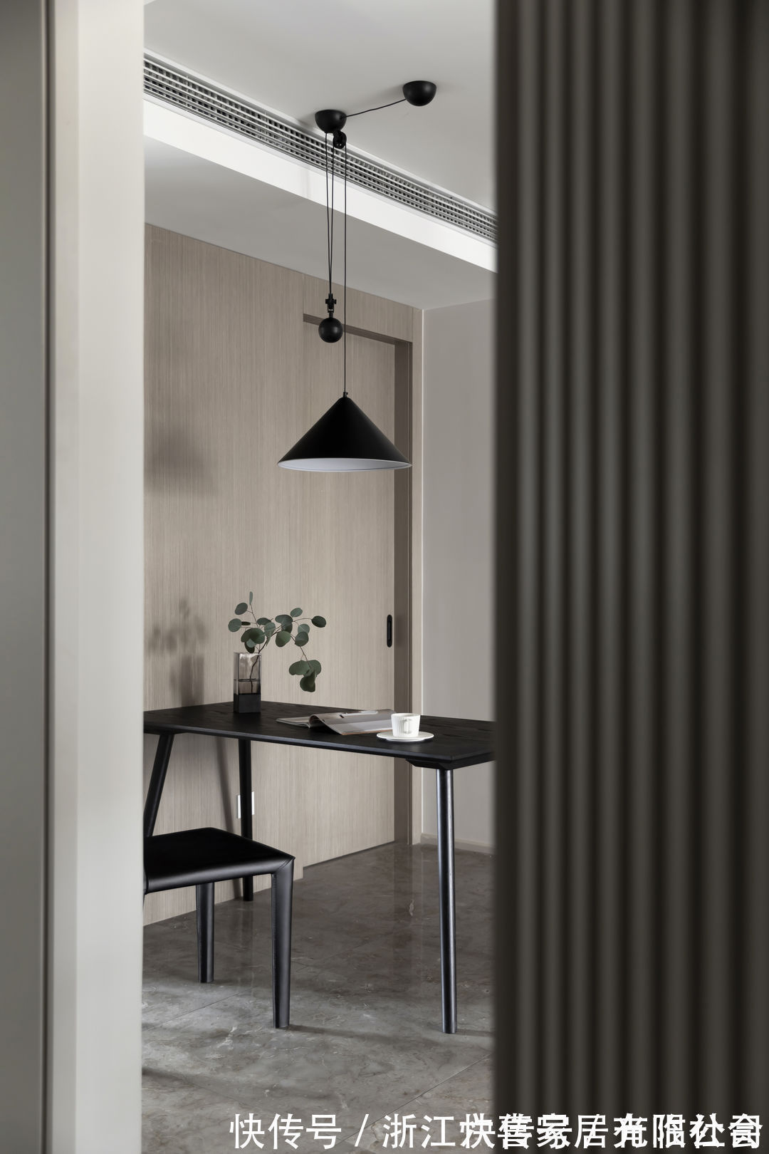 书房|精装房改造90㎡的自然品质的物质家园丨少即是多，简洁其实也等于充满细节