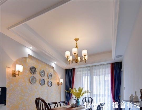 墙布|晒晒我家110平新房,餐厅装修的真心漂亮,阳台小茶厅更赞!