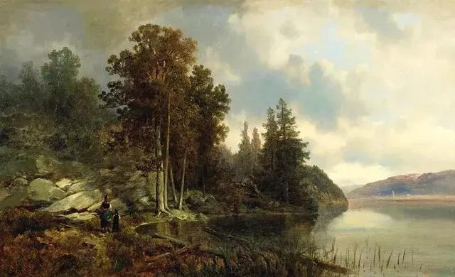 艺术家#奥地利艺术家的超美风景油画,领略大自然的宁静之美