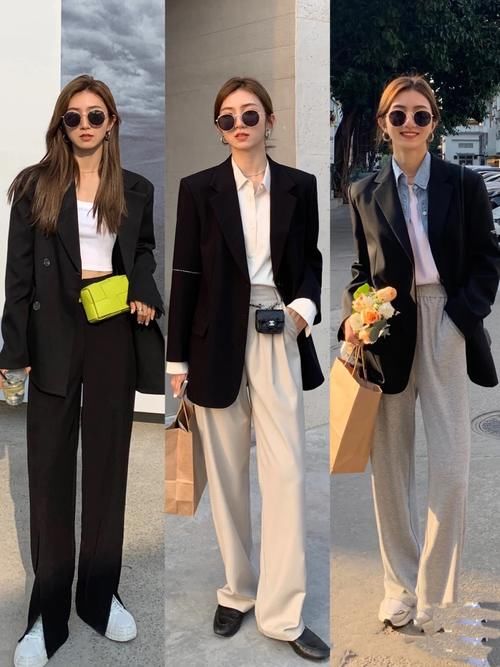 早春西装正流行，18组穿搭示范，让你悄悄“长高”了