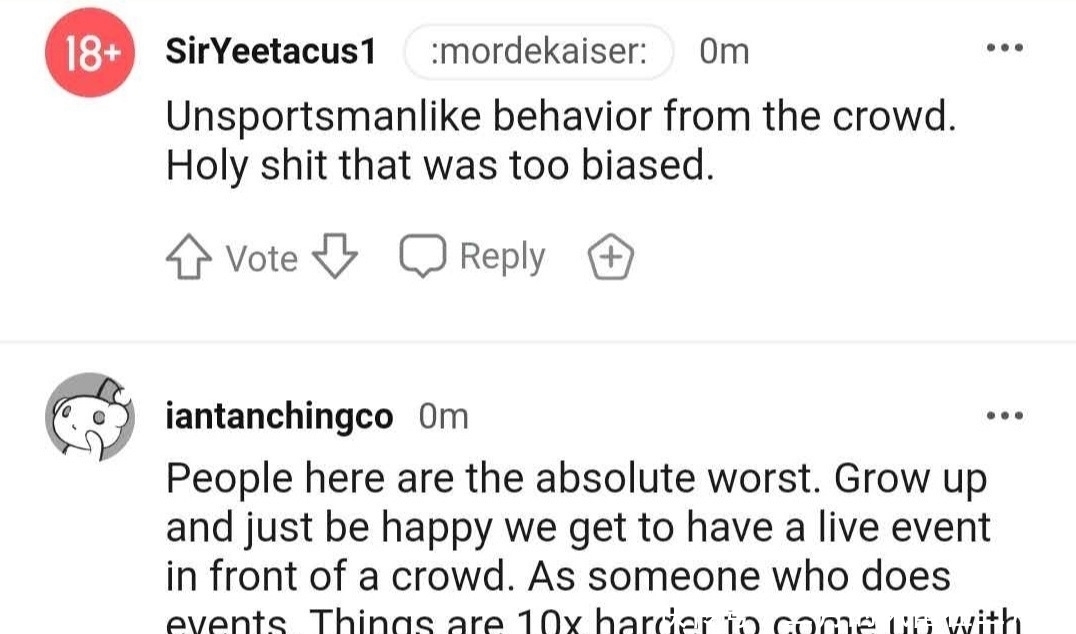 恶心|因为观众不给DWG加油,海外观众怒斥:观众太恶心,一点也不尊重