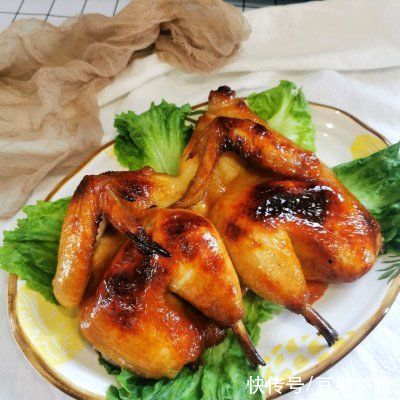 隔着屏幕都喊香,脆皮爆汁烤鸡的秘籍分享