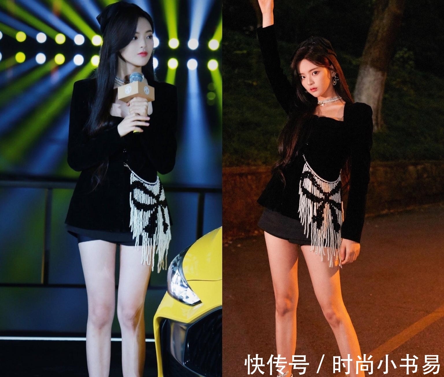 配饰|Jennie竟然用珍珠当腰带,三七亚洲黄金比例,腰线比太优越