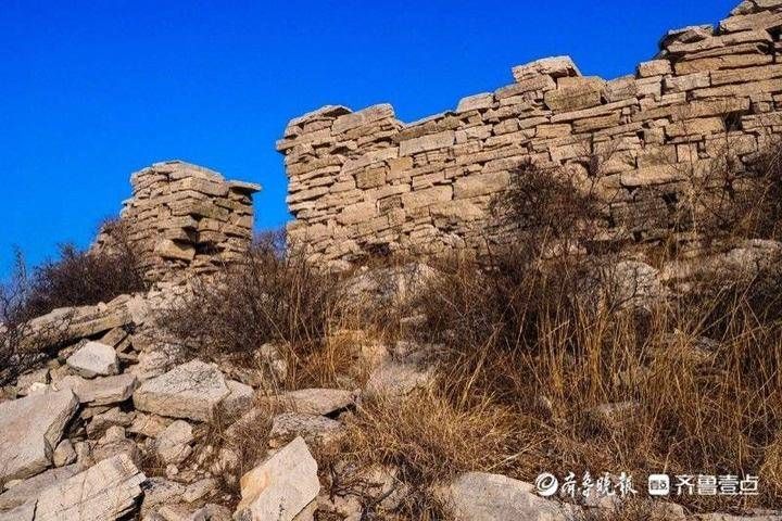 巍峨|博山城南有处南平山，山上有座石头城堡，巍峨壮观