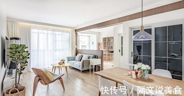 拉平吊顶|89平三居室新房,进门鞋柜太满意,这么装漂亮又省空间,晒晒!