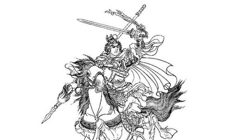 岳云!演义四大先锋猛将 一位一合斧劈敌将, 一位枪挑36将, 毫发无伤!