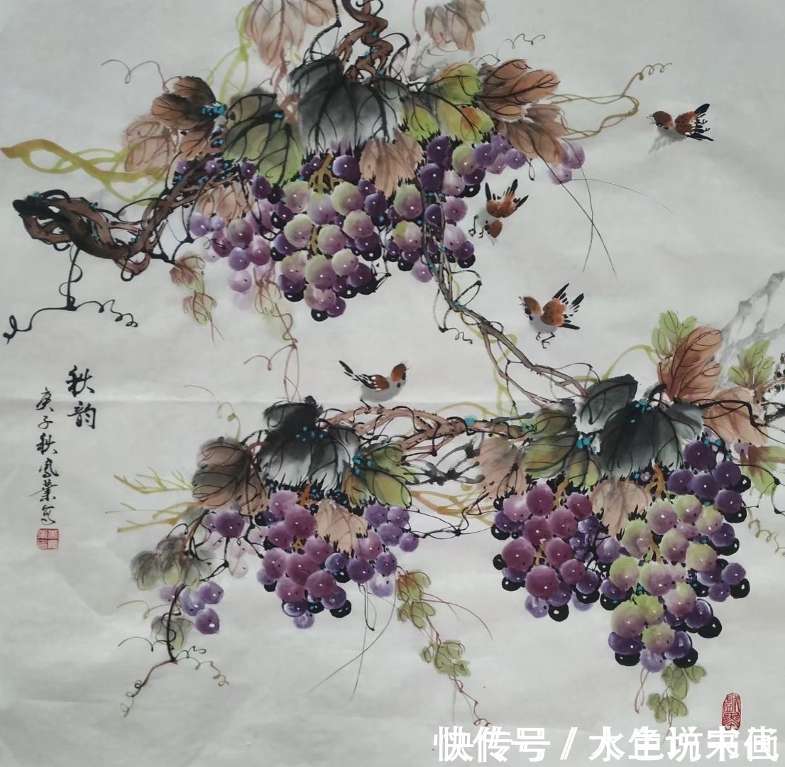 李凤业$画家专栏 │李凤业——雀鸟翻飞嬉,远去尘嚣喧