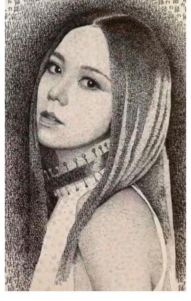 邓子琪&美术生以邓紫棋为题!低分VS高分差距大,网友:邓紫棋看了想报警