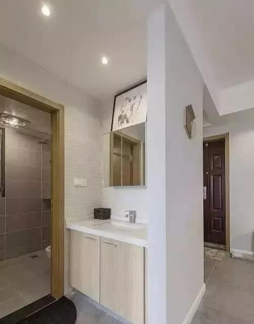 隐私感|房子再小,洗手台也得设隔断,看完真想重装了