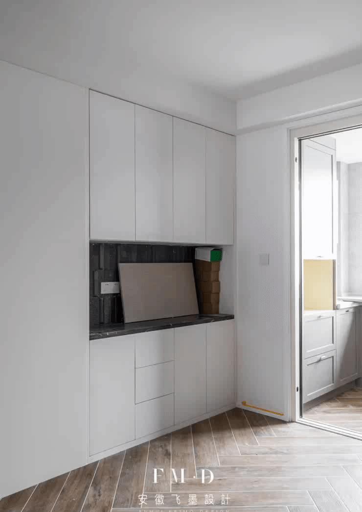 住宅|120㎡毛坯房硬装完工,是改善型住宅标杆,三代同堂一起居住刚好