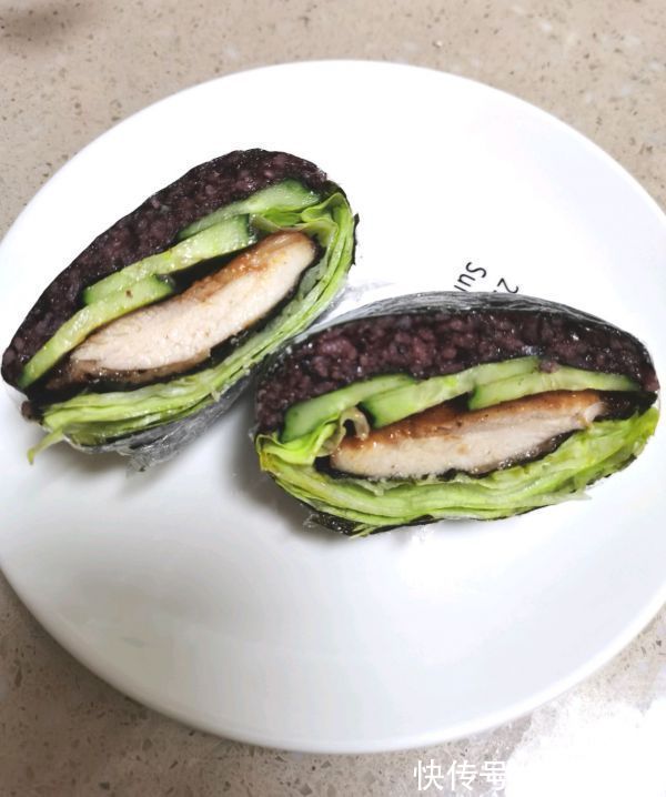 海苔卷|这道紫米鸡腿海苔卷，一上桌就被哄抢一空