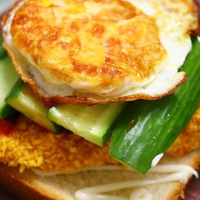 三明治|炸鸡三明治