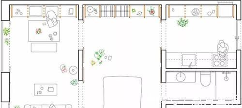 打通|他将2套小户型打通改成4室,做23米柜子,装滑动门,空间无限大