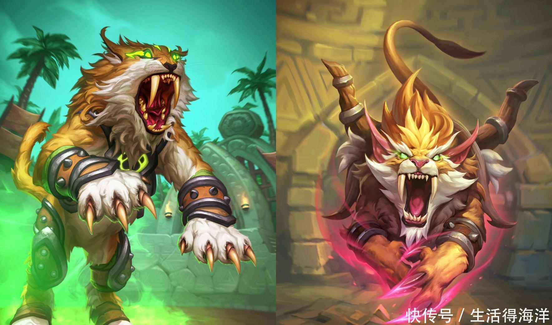 战吼|炉石传说还能云撸猫这张9费幽灵猫太萌,比格沃兹先生自愧不如!