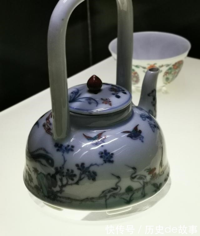 五伦&斗彩五伦图提梁壶体会儒家五伦思想精髓!