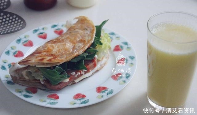 媽媽牌早餐,搞定懶床孩子,烙一烙,口感一級棒,比雞蛋餅解饞!