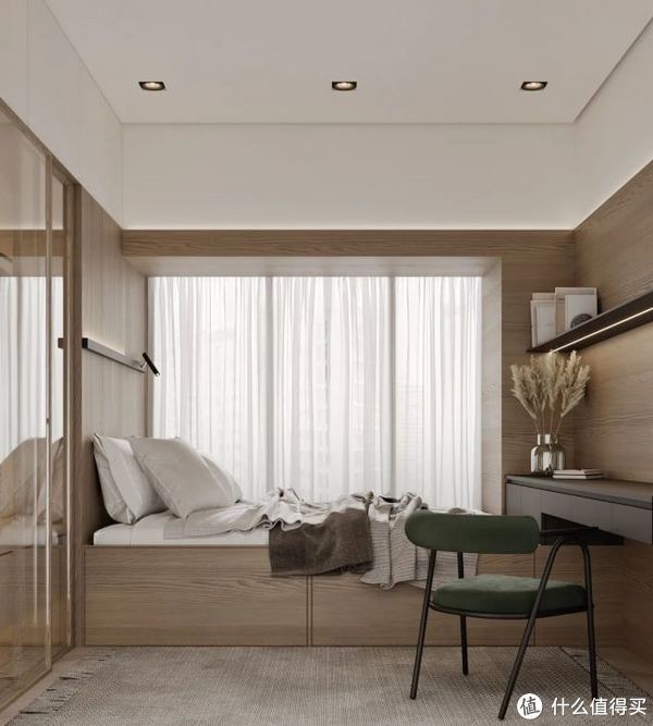 卧室|大卧室已经不流行了,2022年10㎡的卧室流行这样设计,高级有面!