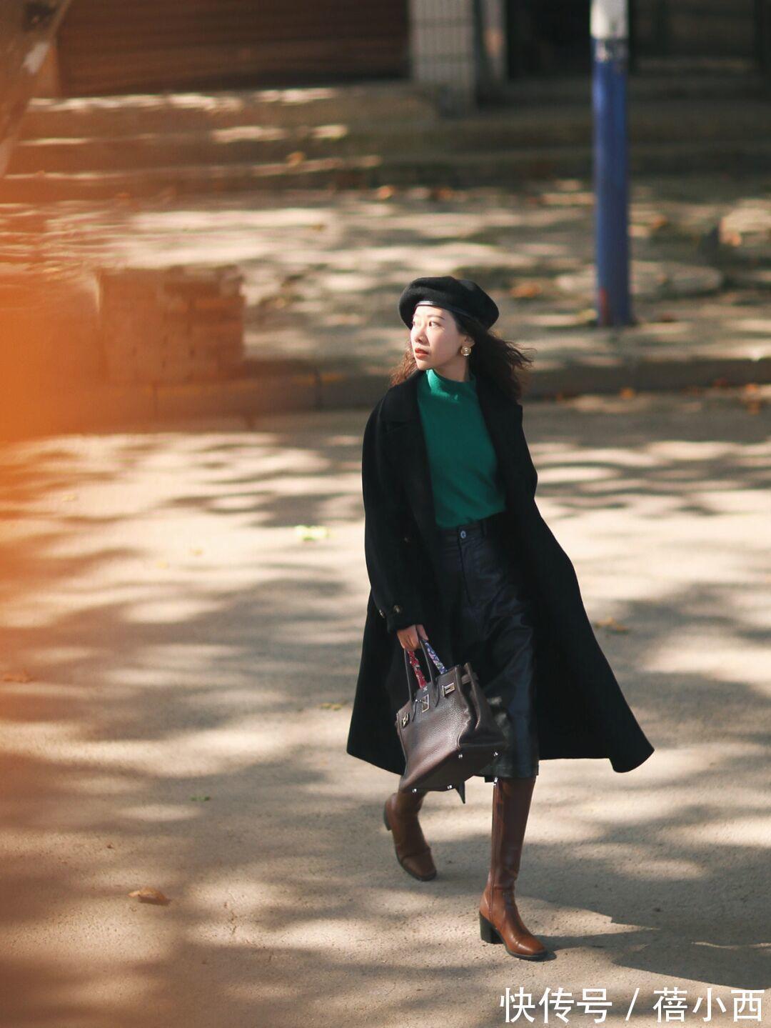 贝雷帽 冬天穿搭进入瓶颈期?学习时髦精们这样穿大衣,轻松展现潮流感