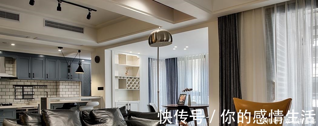 窗帘|不是我太“膨胀”了！145平米新房太迷人，堪称最别致小家！