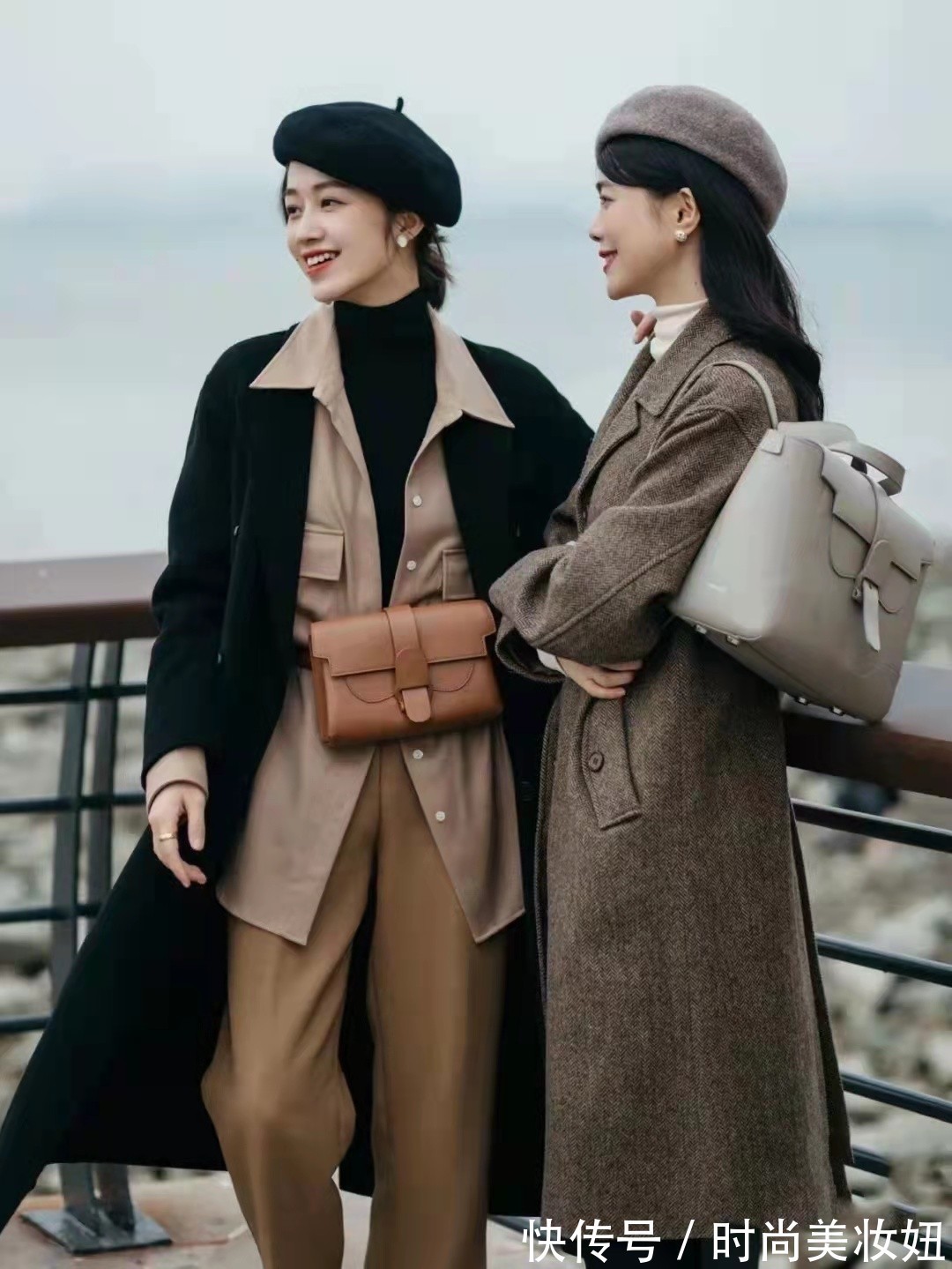 效仿 “黑色大衣”怎么穿才优雅高级?学会这4个小技巧,时髦显气质