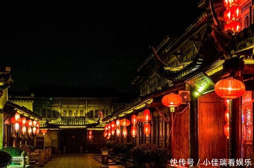 南京这一小众古村，古色古香明前建筑，千与千寻同款夜景