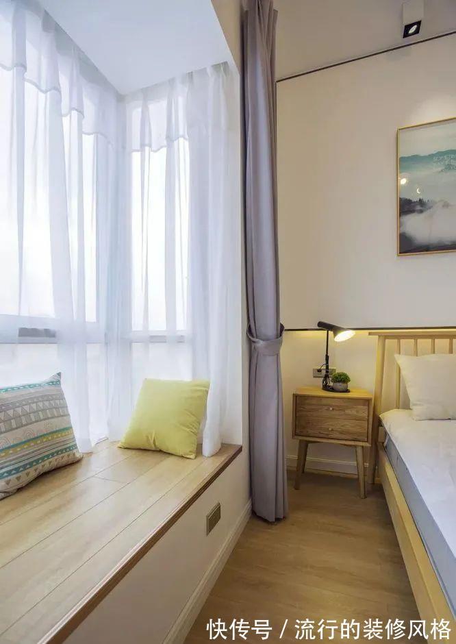 电视屏幕|110㎡简约新房,装修花了8万,完工效果超棒!